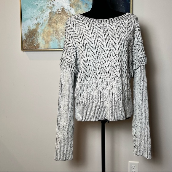 Dkny Sweaters - DKNY Jeans Herringbone Sweater